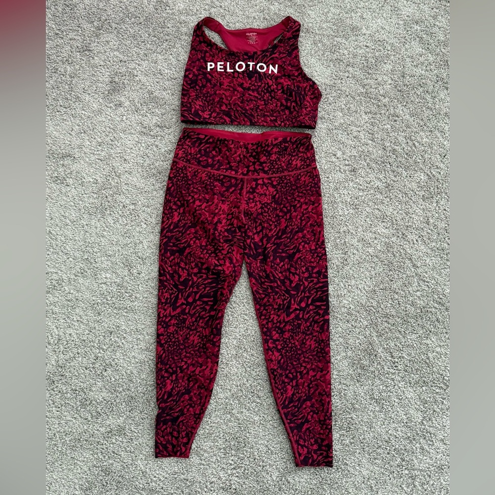 Peloton Apparel - BUNDLE - matching bra and leggings set - size 1X